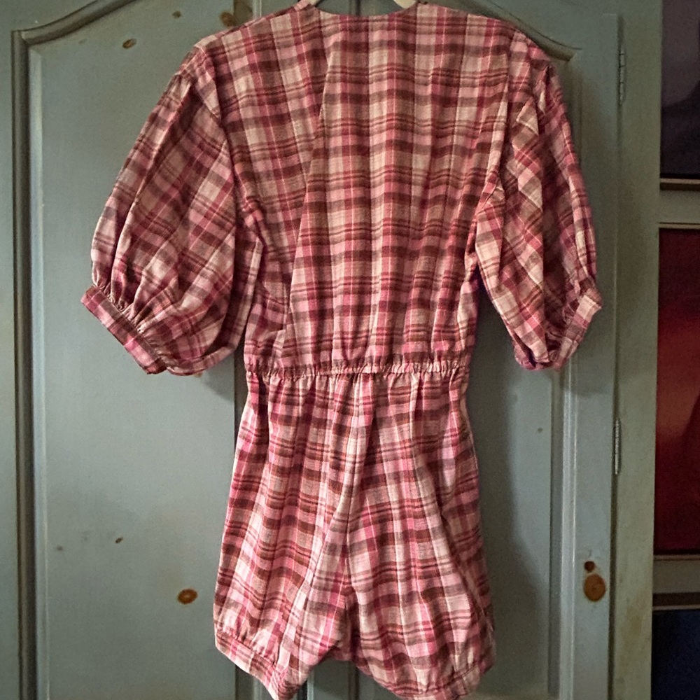 Christy Dawn Jude Jumper in Apple Plaid - Picture 4 of 9